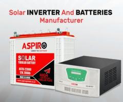 Solar Inverter & Solar Batteries Manufacturer in India