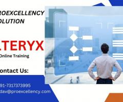 Online training on Alteryx conducting by Proexcellency Solutions