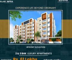 2 and 3bhk flats in Bachupally | Sujay infra